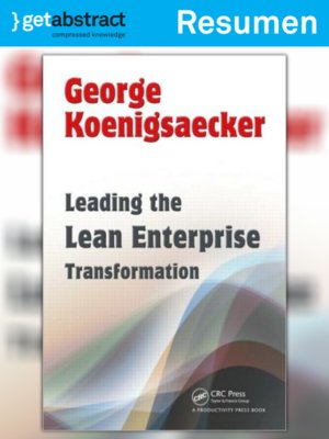 cover image of Cómo liderar la transformación hacia una empresa eficiente (resumen)